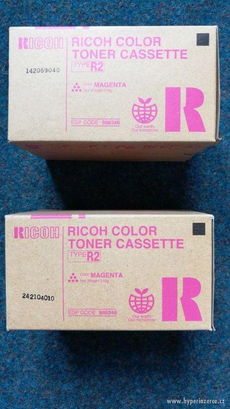 Originální toner Ricoh - Type R2 – 888346 purpurová - foto 1