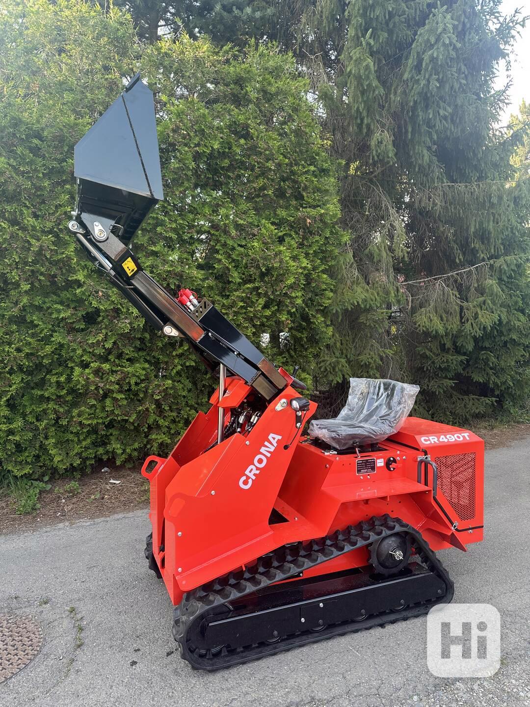 Smýkový mininakladač Crona CR490T -SMÝKOVÝ - foto 1