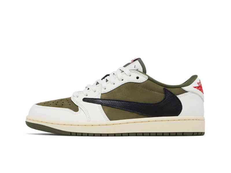 Nike Jordan 1 Retro Low Golf Travis Scott Neutral Olive - foto 3