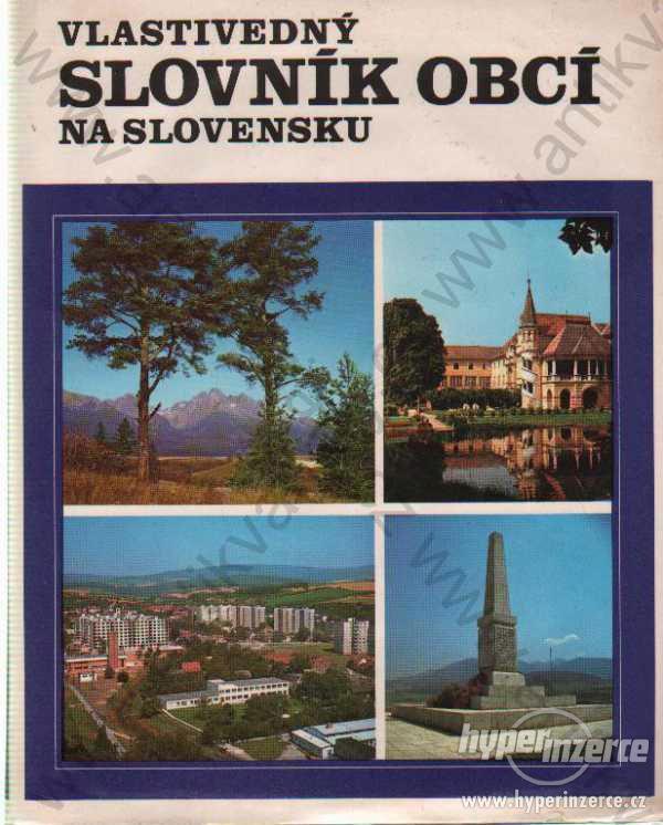 Vlastivědný slovník obcí na Slovensku III. díl - foto 1