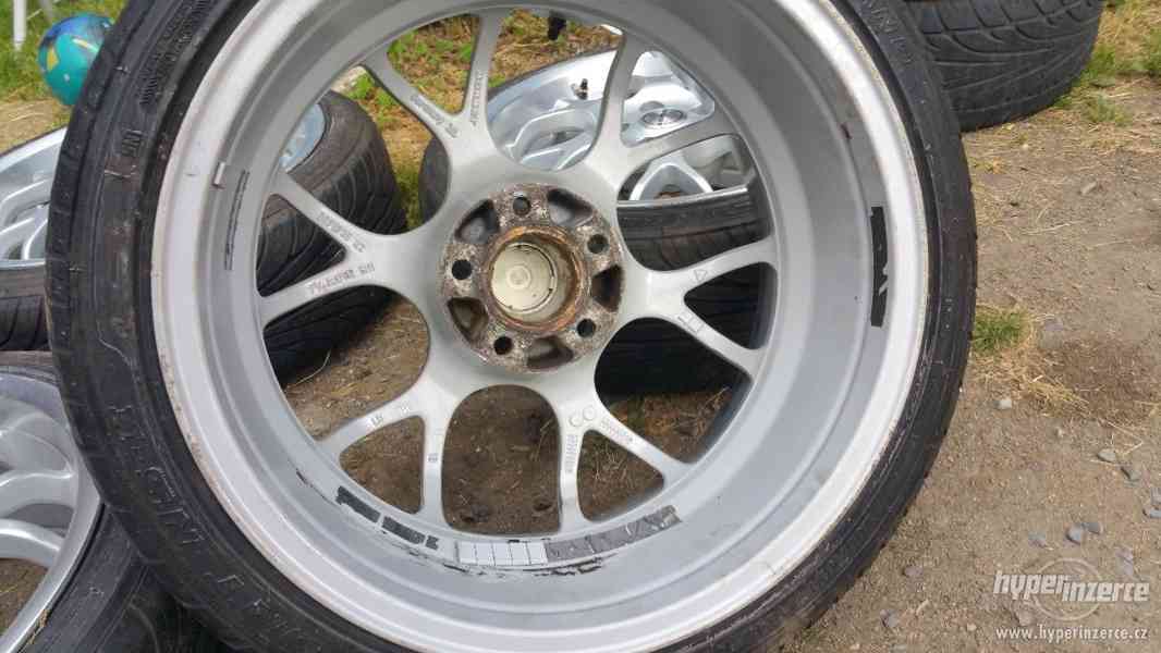 17" Alu kola Borbet 5x110 leštěné límce - foto 3