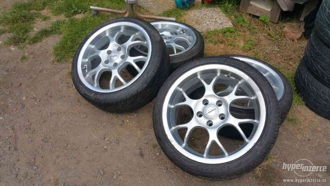 17" Alu kola Borbet 5x110 leštěné límce - foto 6