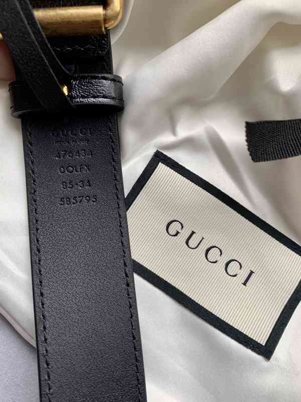 Gucci GG Marmont Matelassé Taška na opasek 85 černá Dámská - foto 3