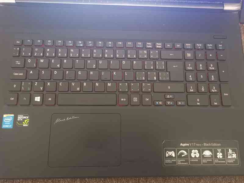 Acer Aspire V17 Nitro Black Edition - herní notebook - foto 4