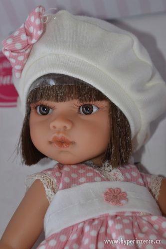 Realistická panenka Emily primavera - tmavé vlásky - foto 1