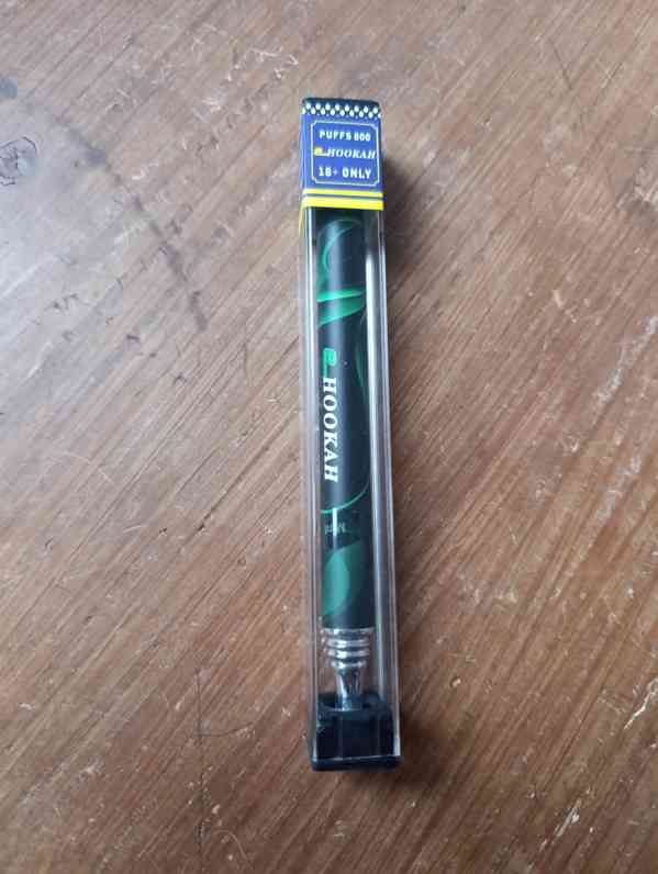 Konopná E-cigareta s CBD s příchutí Fresh Mind - foto 3