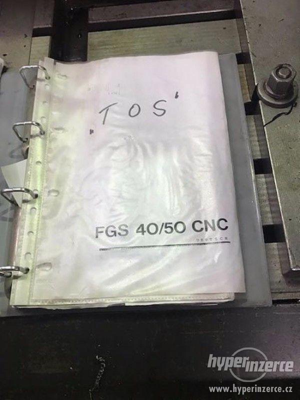 Frézky - konzolové FGS 40/50 CNC - foto 5