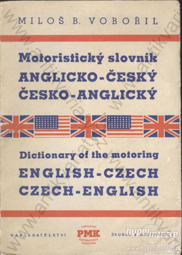 Motoristický slovník  1947 - foto 1