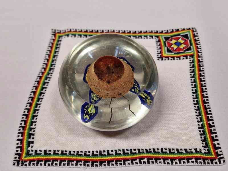 Zajímavé staré Těžítko Motyl - foto 5