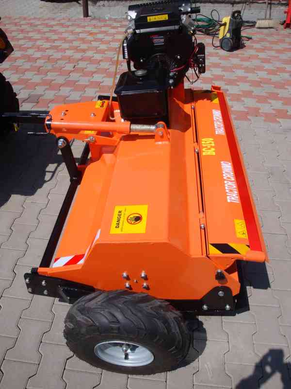 Výkonný mulčovač za čtyřkolku BCQ-150 dvouválec - foto 4
