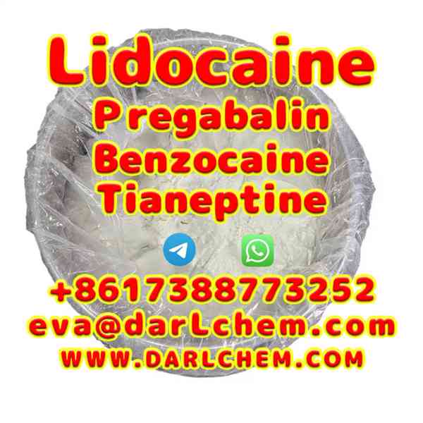 Lidocaine Tianeptine pregabalin raw Powder 137-58-6 Manufact - foto 4