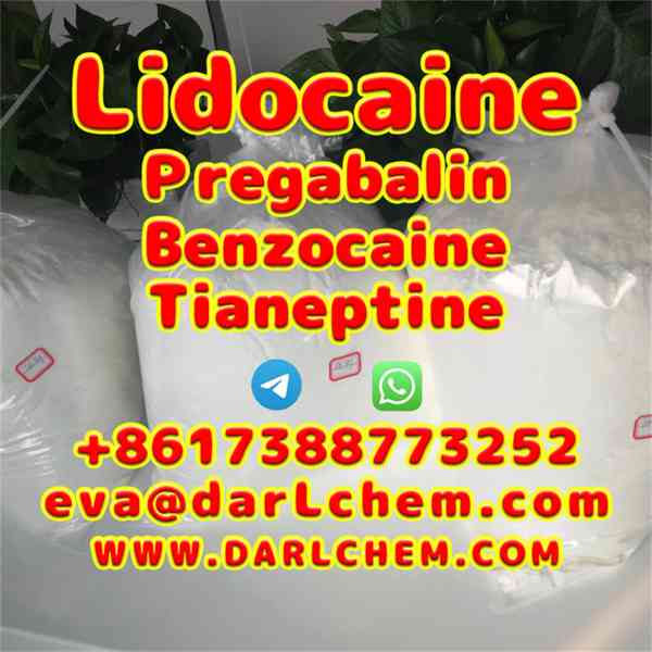 Lidocaine Tianeptine pregabalin raw Powder 137-58-6 Manufact - foto 2