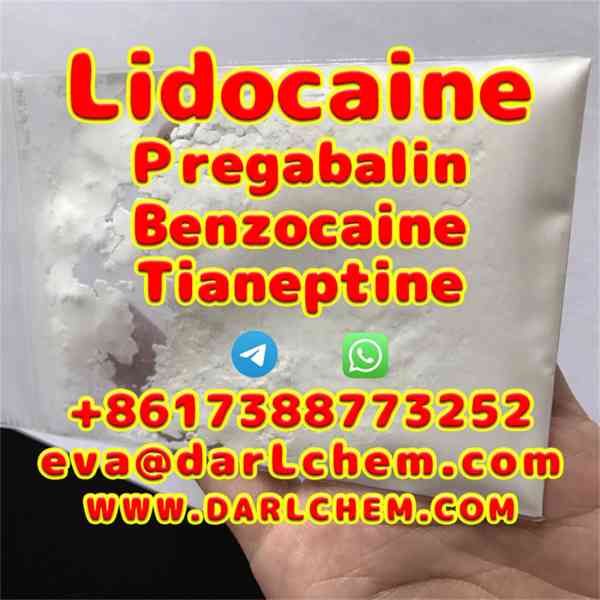 Lidocaine Tianeptine pregabalin raw Powder 137-58-6 Manufact - foto 1