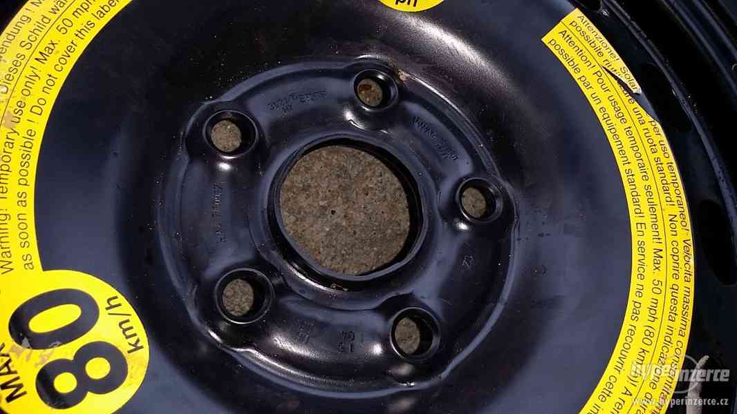 DOJEZDOVÉ KOLO 5x112 R16 ORIG VW SEAT ŠKODA AUDI A NÁŘADÍ - foto 4