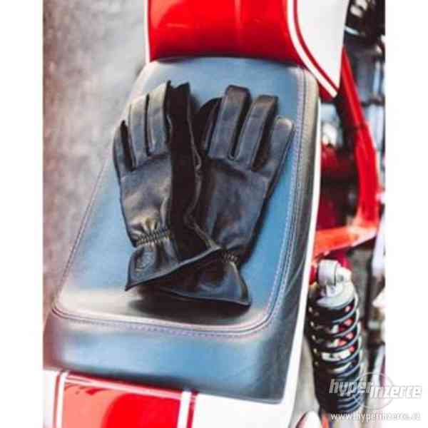 Prodám kožené rukavice nejen na motorku značky DEUS Wipes - foto 1