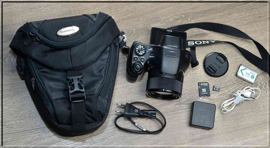 SONY CyberShot DSC-HX300 *Full HDV*50xOp. ZOOM*BAG - foto 3