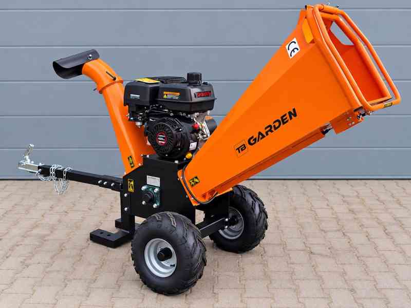 Benzínový štěpkovač TB Garden GS1500 15 HP 12 cm - foto 5