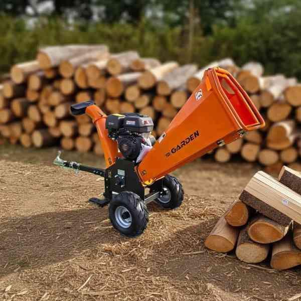 Benzínový štěpkovač TB Garden GS1500 15 HP 12 cm - foto 6