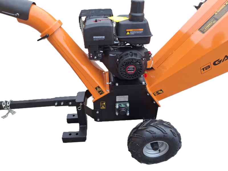 Benzínový štěpkovač TB Garden GS1500 15 HP 12 cm - foto 8