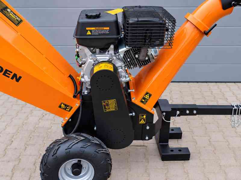 Benzínový štěpkovač TB Garden GS1500 15 HP 12 cm - foto 4