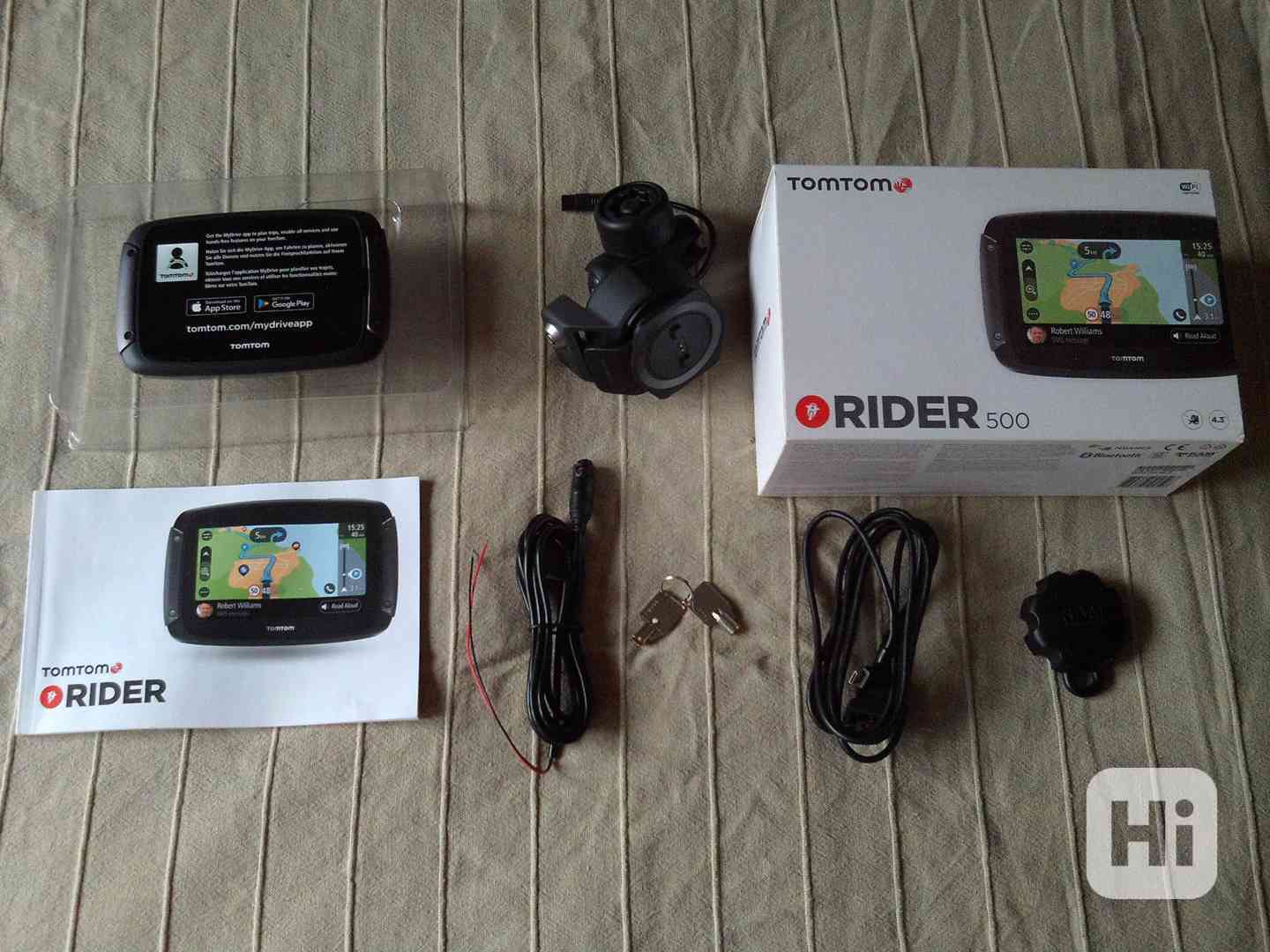 Motocyklová Navigace Tomtom Rider 500 - bazar - Hyperinzerce.cz