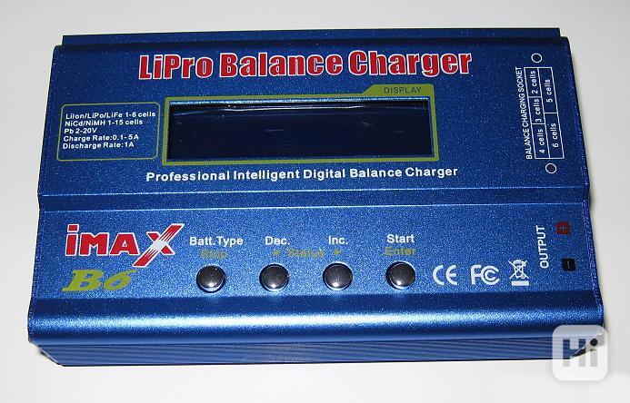 Rychlonabíječ / vybíječ / balancer iMAX B6 - foto 1