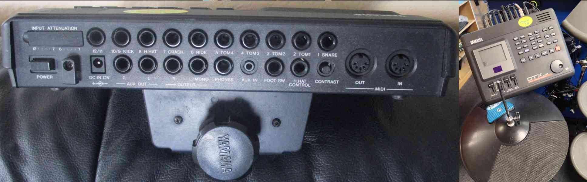 El. bicí - YAMAHA DTX DRUM V 2.0 (Made In Japan) - foto 2