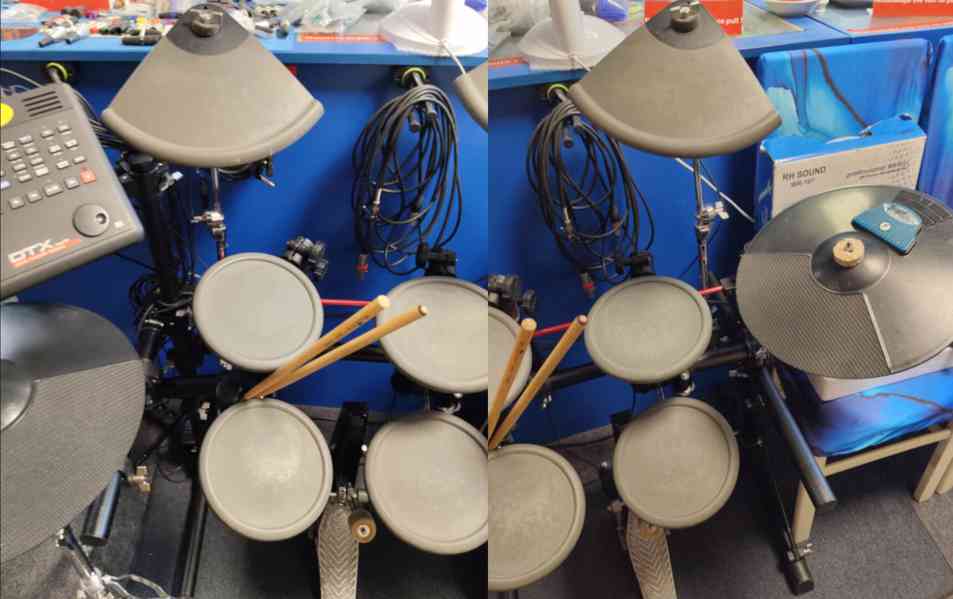 El. bicí - YAMAHA DTX DRUM V 2.0 (Made In Japan) - foto 4