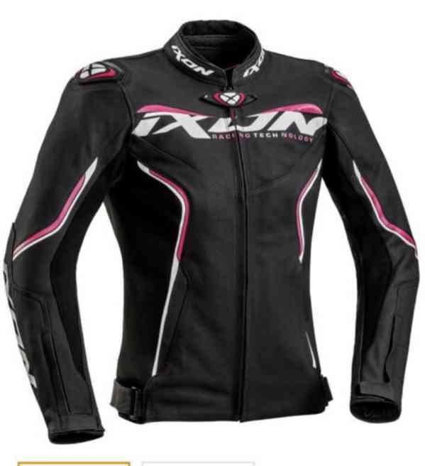 Kožená dámská moto bunda IXON Trinity - foto 4