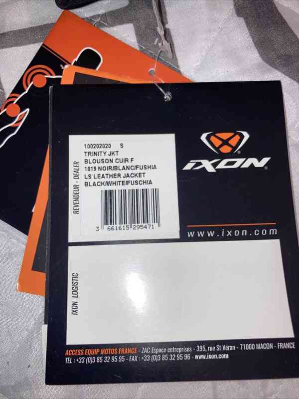 Kožená dámská moto bunda IXON Trinity - foto 6