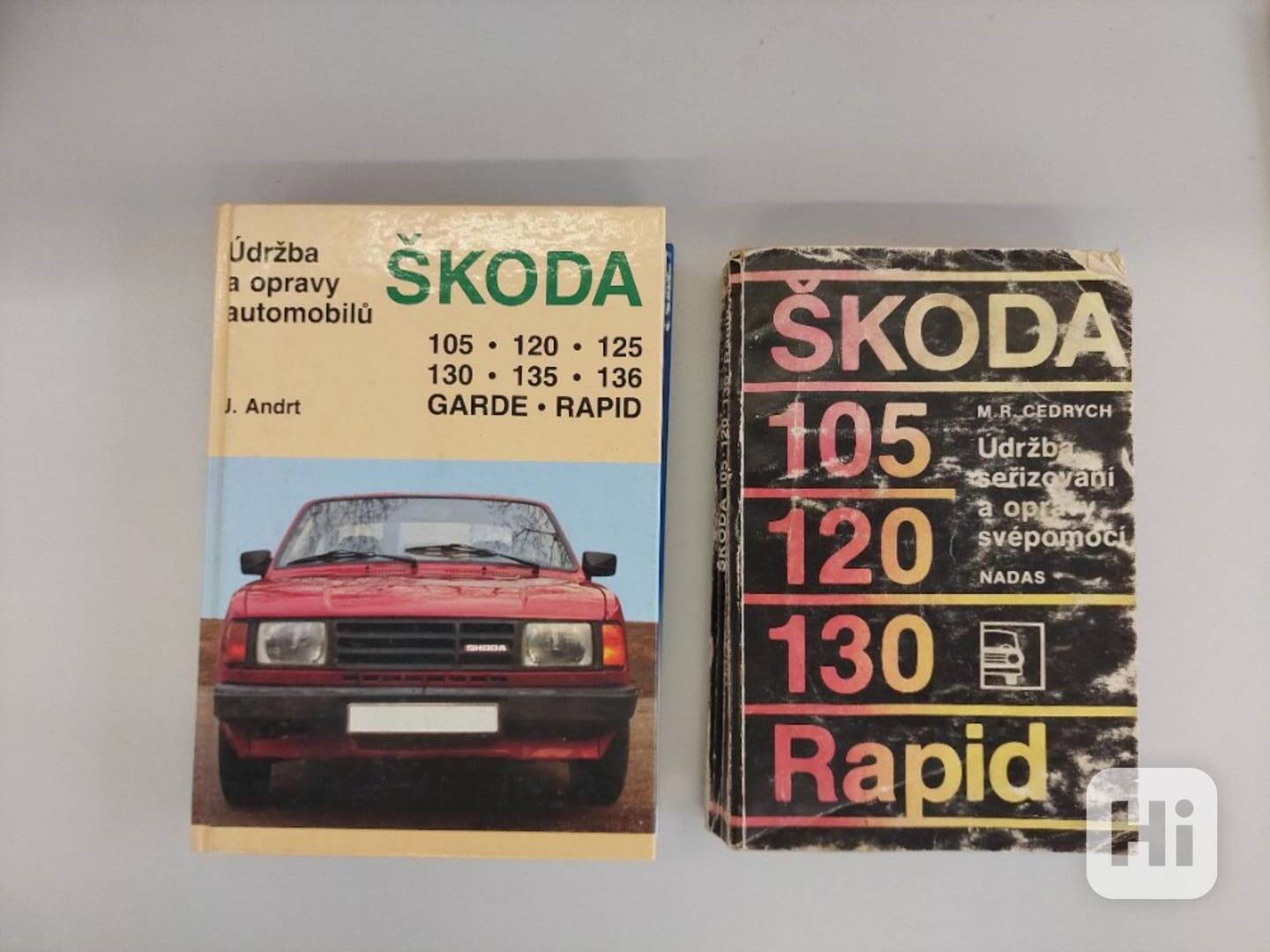 Údržba a opravy automobilů Škoda 105 120 125 130 Garde Rapid - foto 1