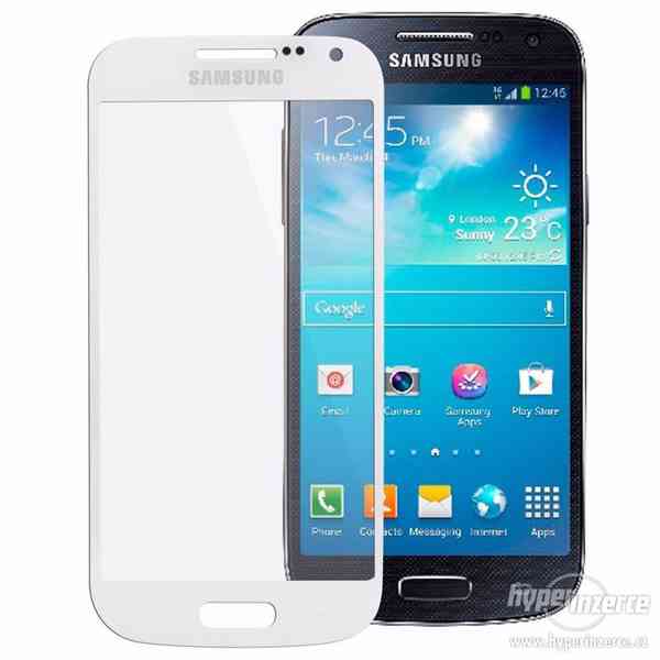 Nové Dotykové sklo pro Samsung Galaxy S4 9500 Modré, Černé, - foto 3