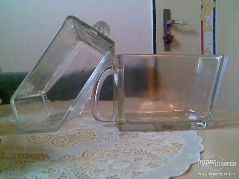 skleněný kuchyňský zásobník - foto 1