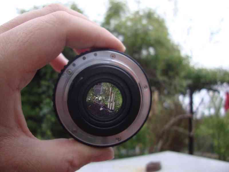 Objektiv SMC Pentax - A 1:2 50mm pěkný plně funkční clona - foto 16