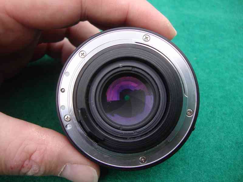 Objektiv SMC Pentax - A 1:2 50mm pěkný plně funkční clona - foto 9