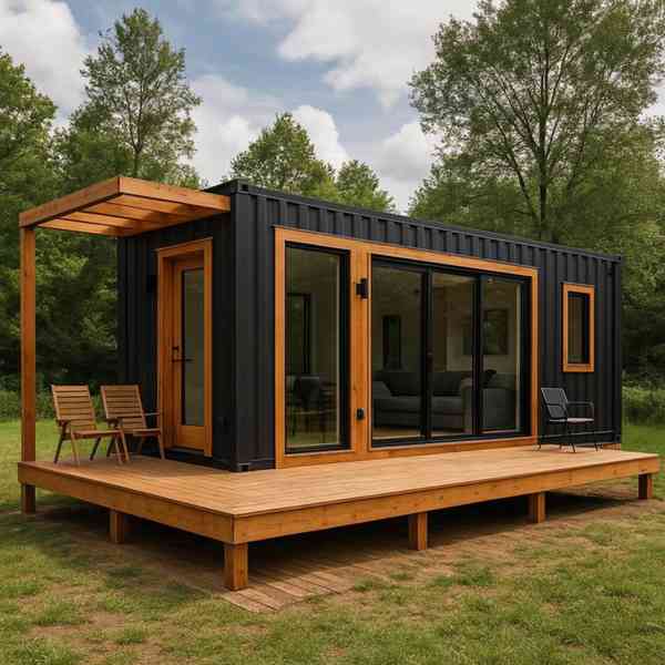 Kontejnerové domy – doprava a montáž po celé České republice - foto 3