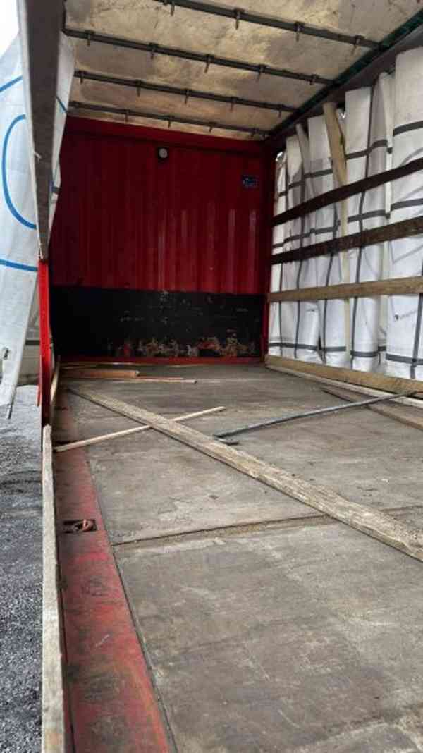 Eur6 BDF 7.3+7.3m MAN 6x2 +18t tandem lowdeck přívěs - foto 5