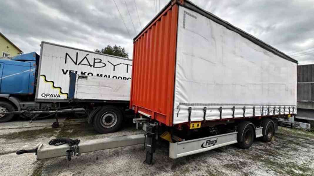 Eur6 BDF 7.3+7.3m MAN 6x2 +18t tandem lowdeck přívěs - foto 6