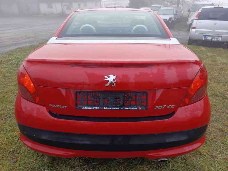 Peugeot 207 CC cabrio 1.6 88Kw RV.2009 - NOVÁ STK  - foto 3
