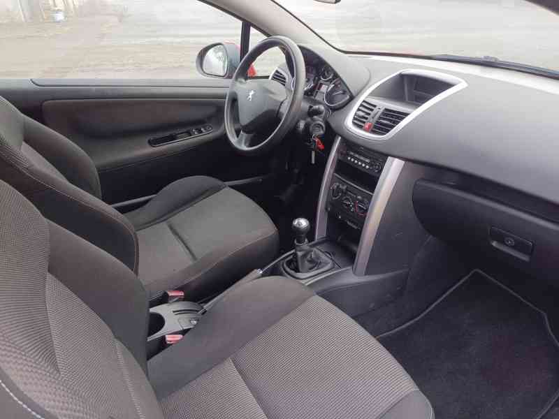 Peugeot 207 CC cabrio 1.6 88Kw RV.2009 - NOVÁ STK  - foto 7