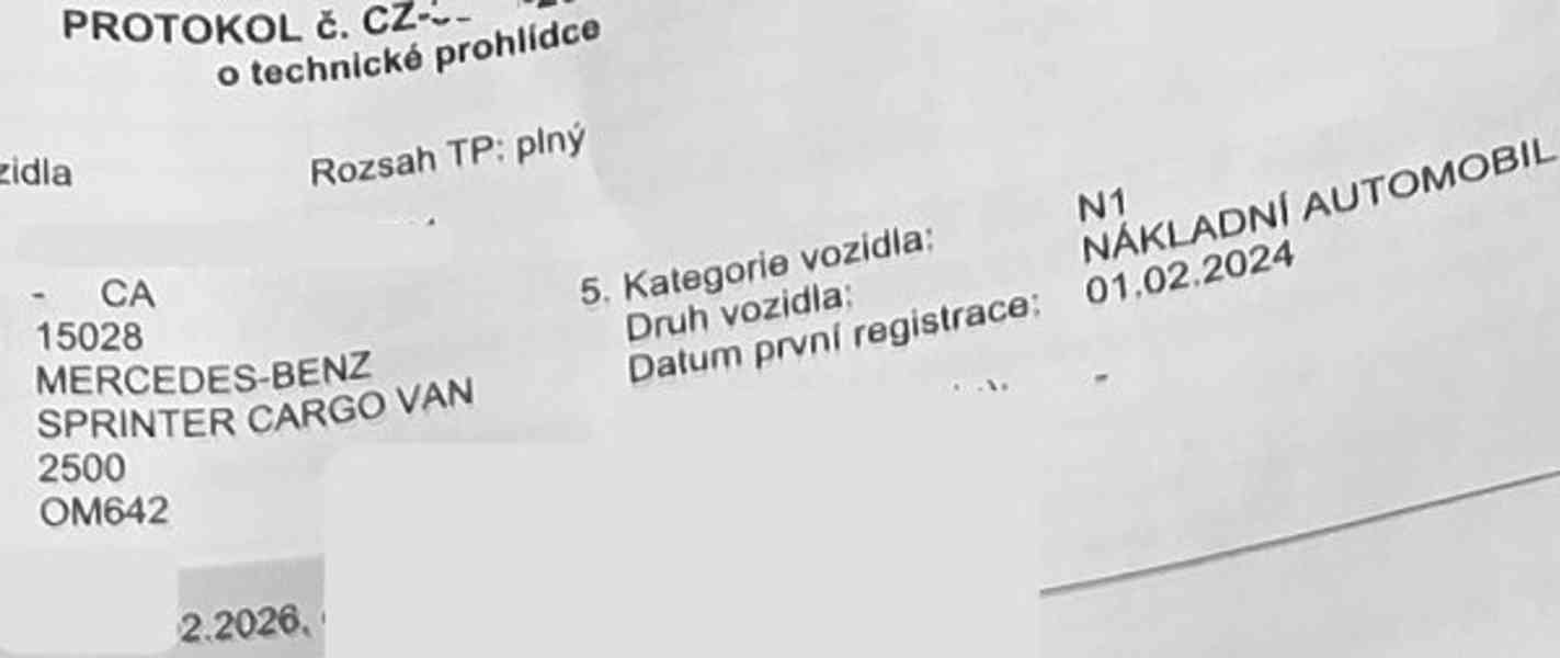 4x4 V6! MB Sprinter Cargo automat TZ 3.0D 2500 Van offroad - foto 8