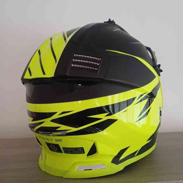 Motokrosová přilba LS2 Fast Evo Roar - 3XL - foto 5