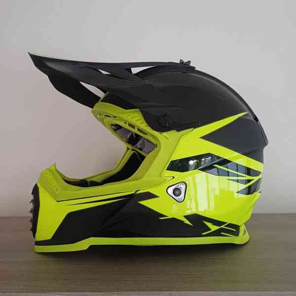 Motokrosová přilba LS2 Fast Evo Roar - 3XL - foto 2