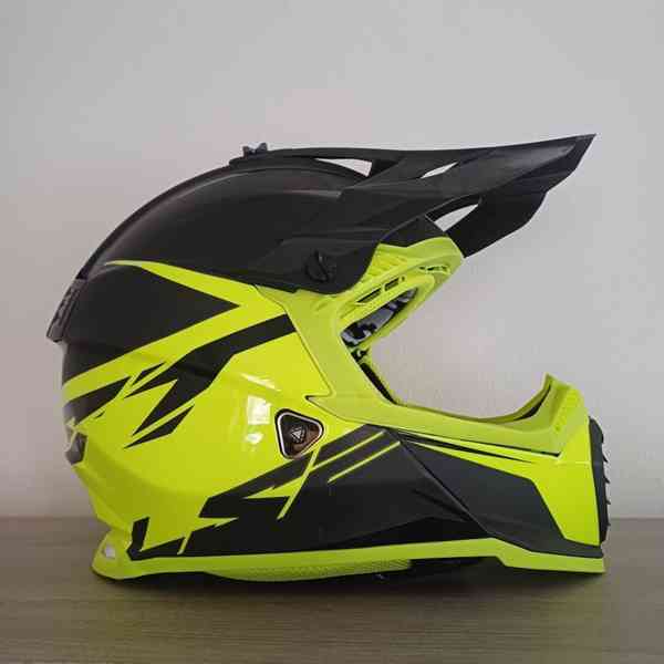 Motokrosová přilba LS2 Fast Evo Roar - 3XL - foto 4