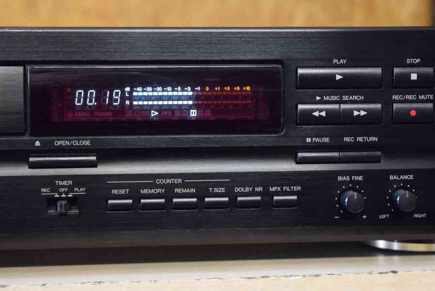 DENON DRS-610 VÝBORNÝ ŠUPLÍKOVÝ STEREO TAPE DECK !  - foto 3