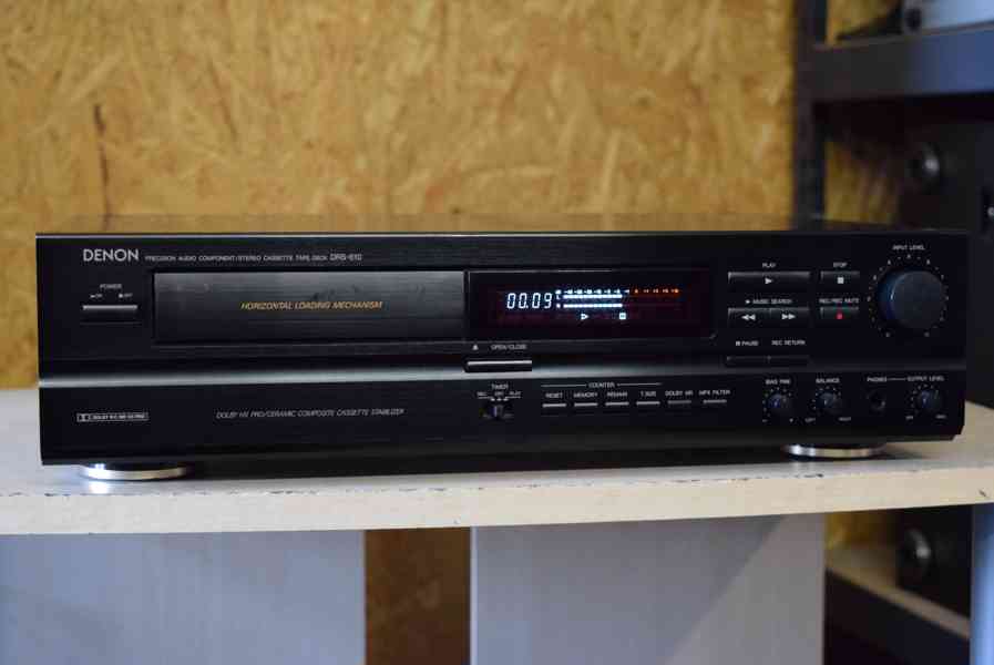 DENON DRS-610 VÝBORNÝ ŠUPLÍKOVÝ STEREO TAPE DECK !  - foto 1