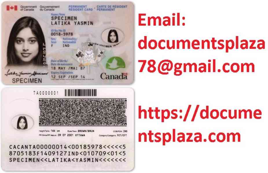 Buy Fake Canadian ID CARD ONLINE - foto 1