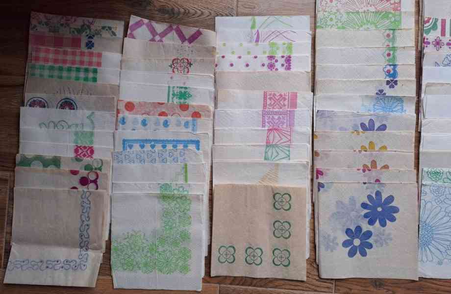 Retro papírové ubrousky - foto 4