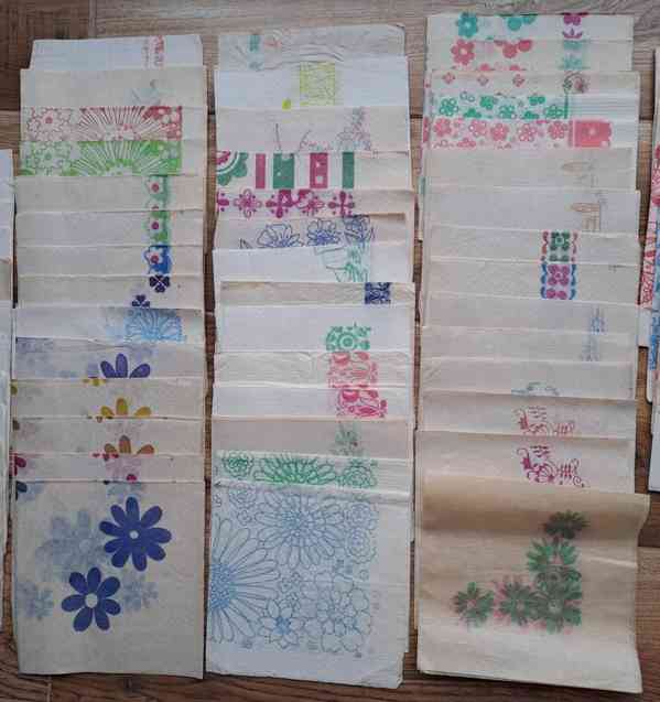 Retro papírové ubrousky - foto 3
