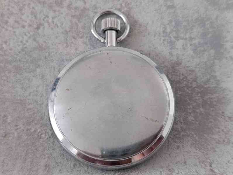 Starožitné kapesní stopky Junghans 1/10s – Německo  - foto 11